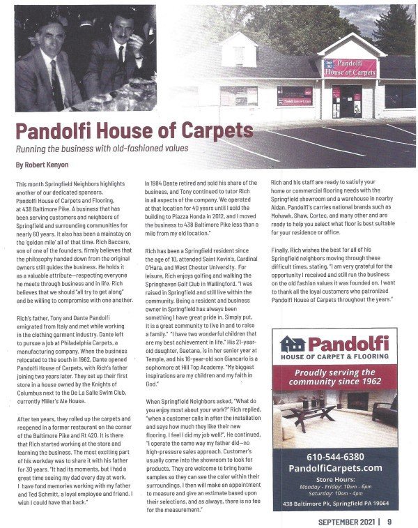 Flooring in Kevil, KY from Pandolfi House of Carpets & Flooring
